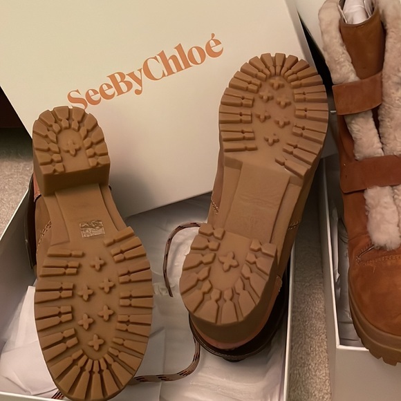 See By Chloe tan boot brand new size 40 - Picture 3 of 4